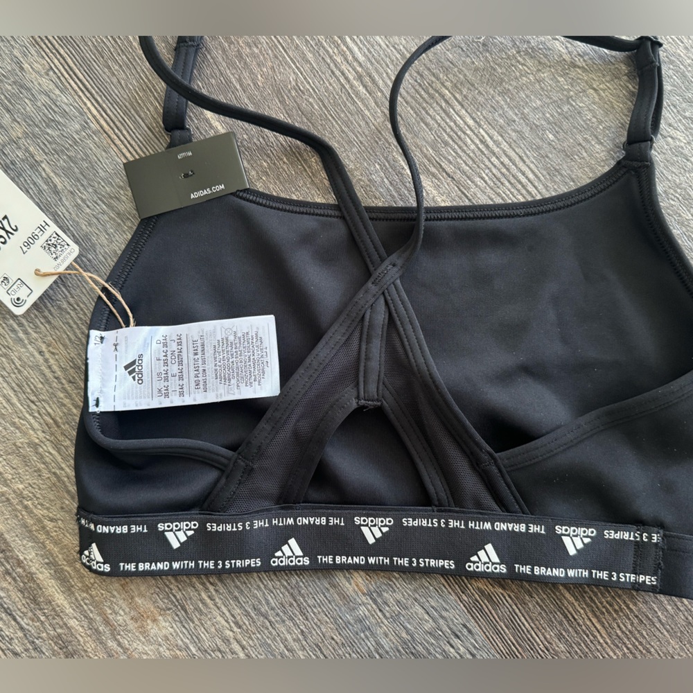 Adidas Powerreact Training Light -Support Padded Sports Bra ‎ XXS A-C - Picture 3 of 4